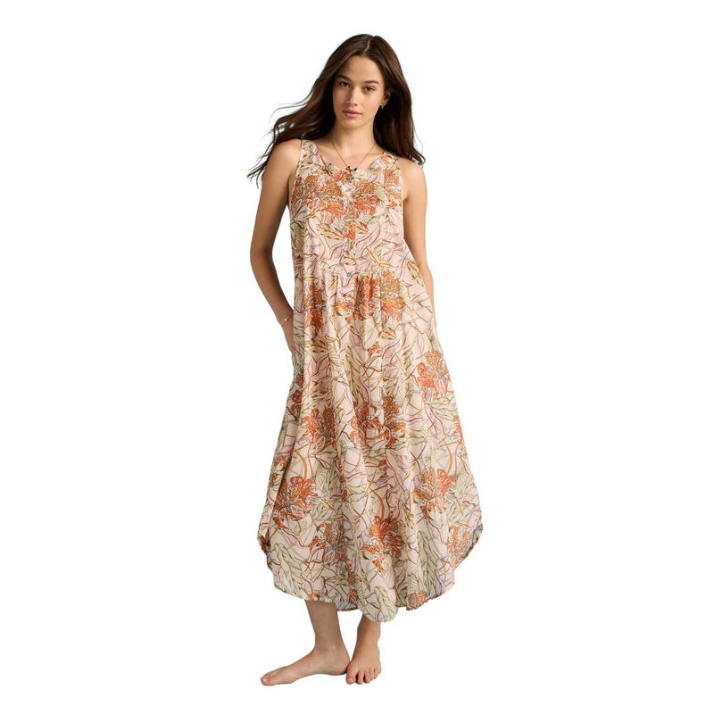 Papinelle x Karen Walker Lilies Panel Front Maxi Nightie image number 0